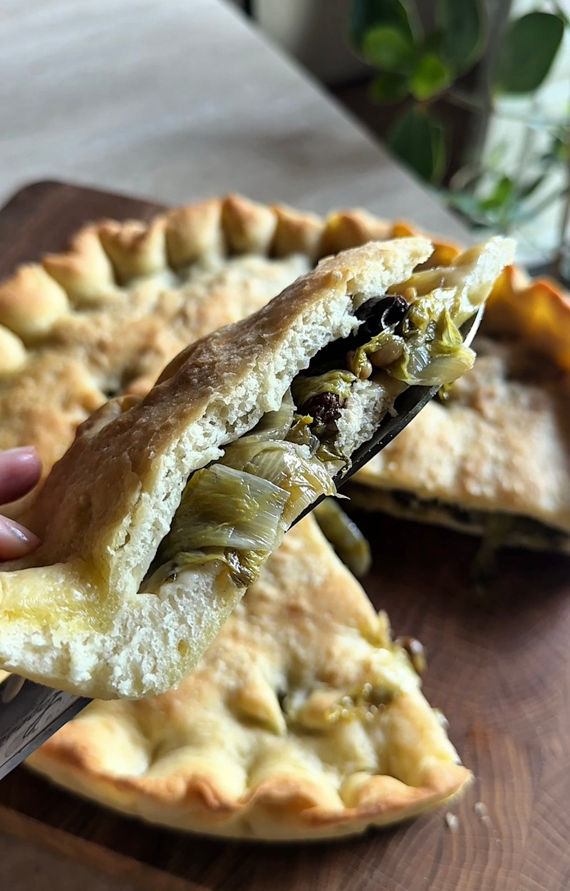 Pizza di scarola ricetta