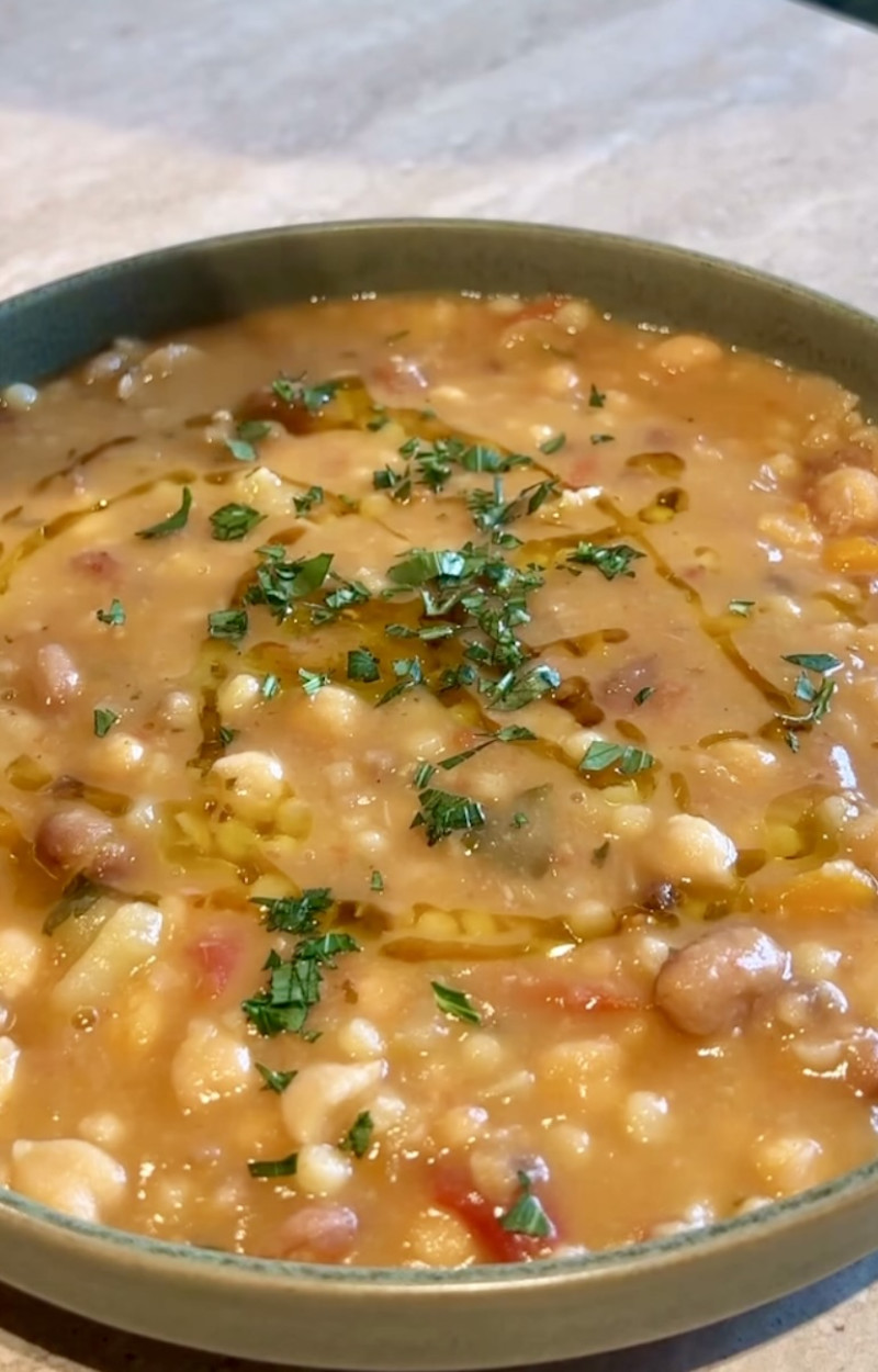 Minestrone della longevità ricetta