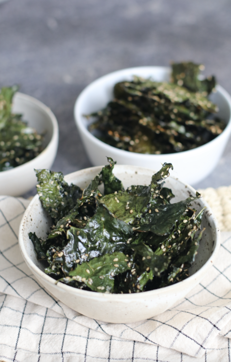 Chips di cavolo nero ricetta