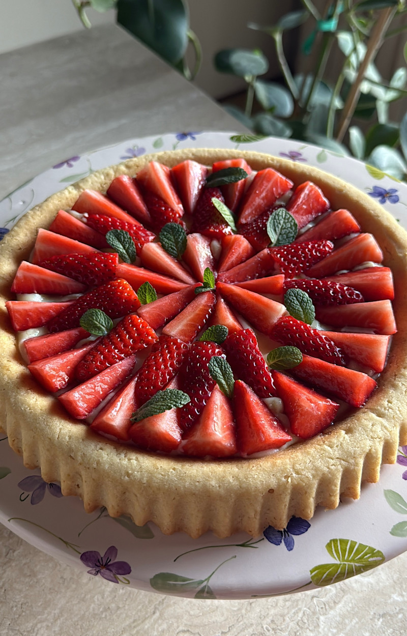 Crostata di fragole ricetta