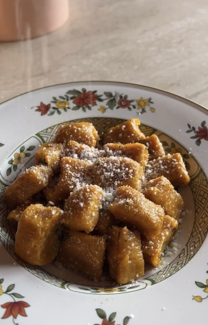 Gnocchi di carote arrosto al timo ricetta