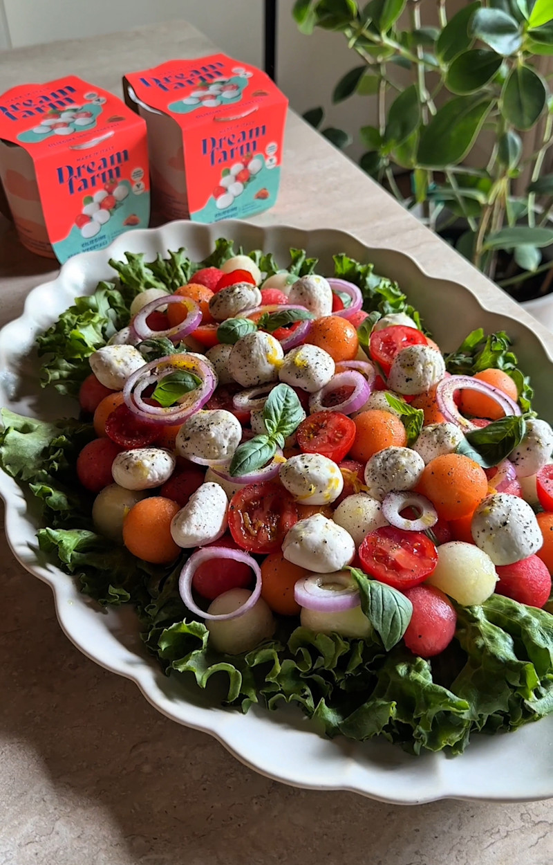 Melon salad ricetta
