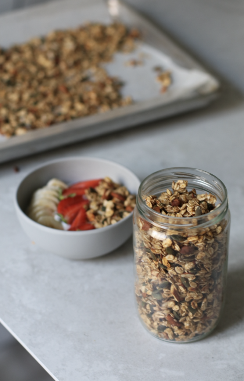 Granola vegan fatta in casa  ricetta