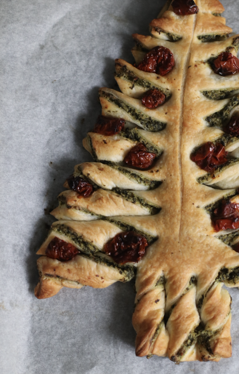 Albero di pasta sfoglia ricetta