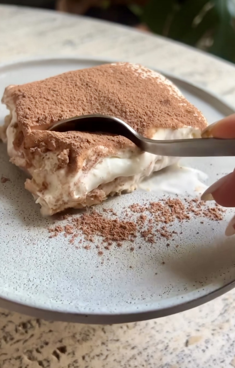 Tiramisù con mascarpone vegetale ricetta