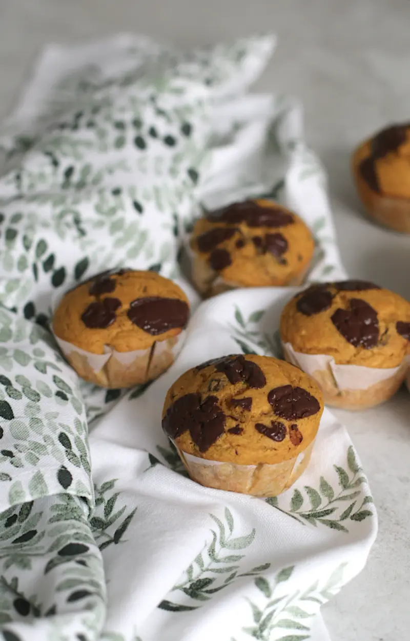 Muffin vegani alla zucca ricetta