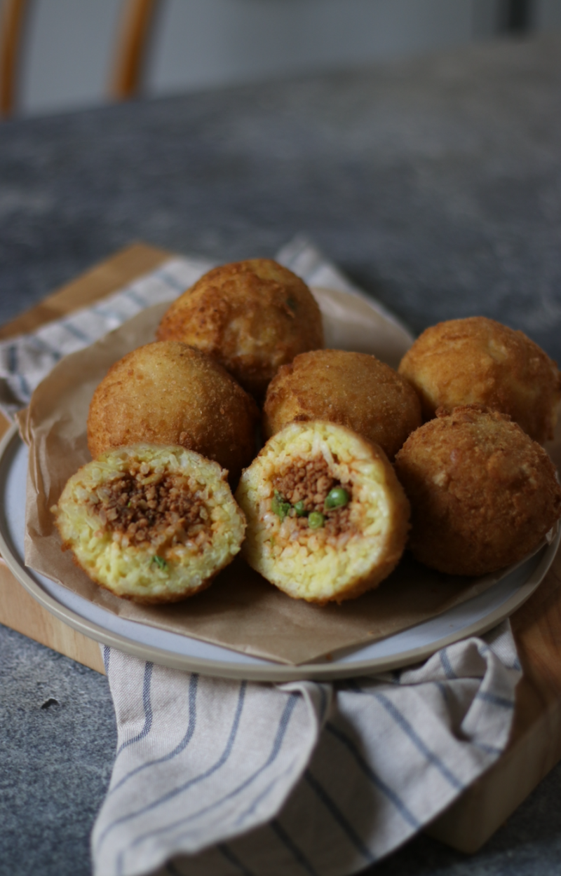 Arancini vegani ricetta