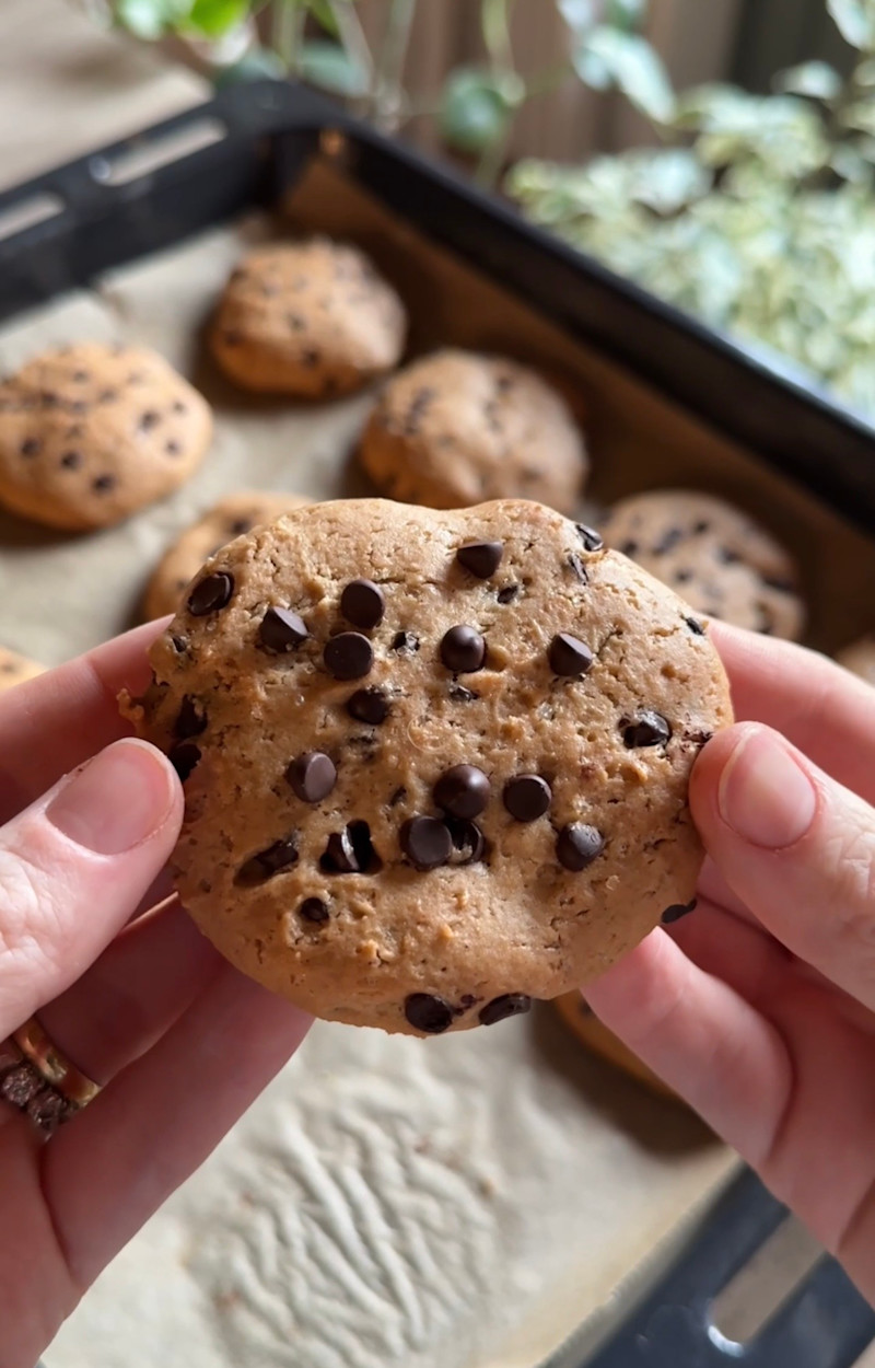 Cookies al banana bread ricetta