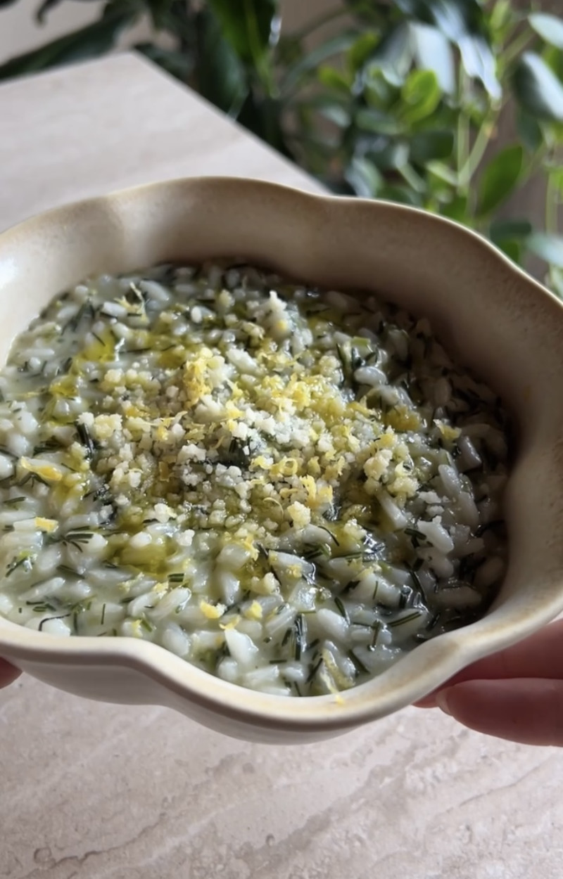 Risotto agli agretti ricetta