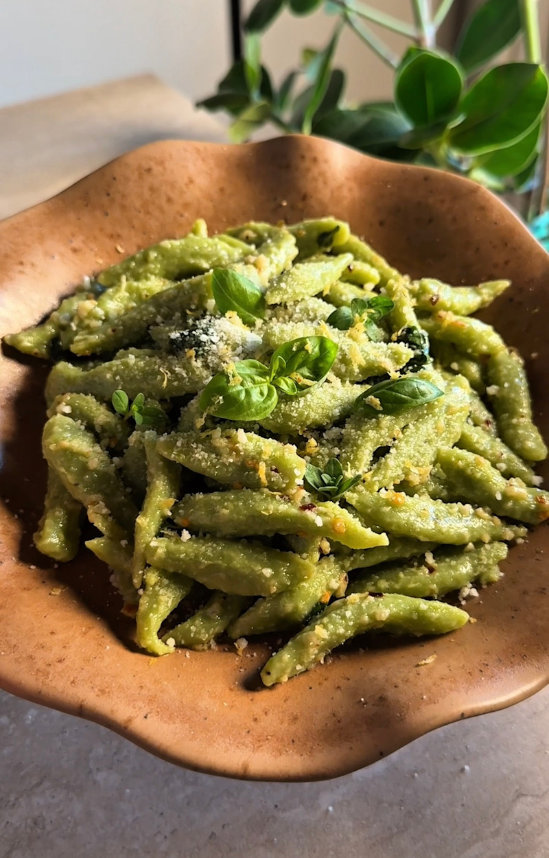 Pasta di piselli ricetta