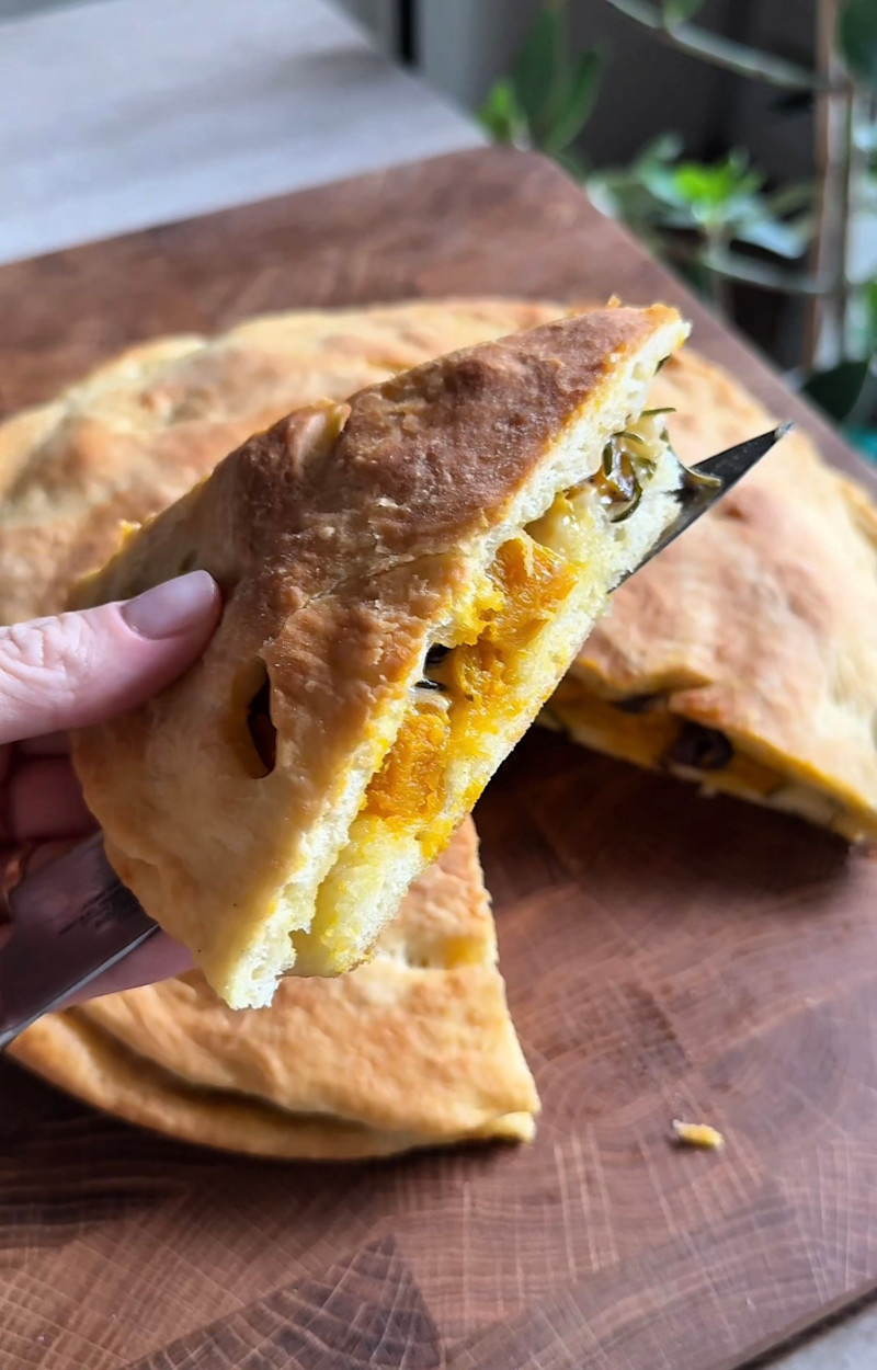 Focaccia alla zucca ricetta