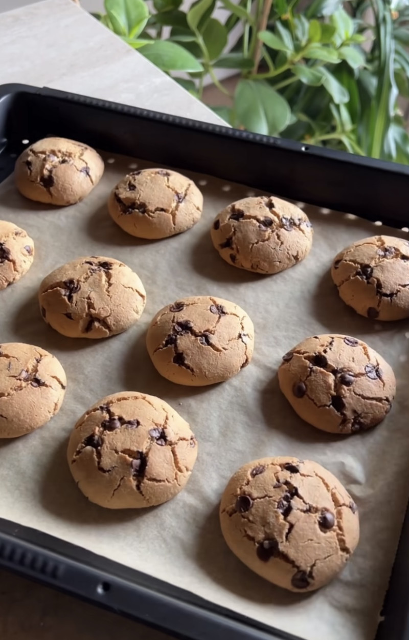 Cookies al burro d’arachidi e cioccolato ricetta