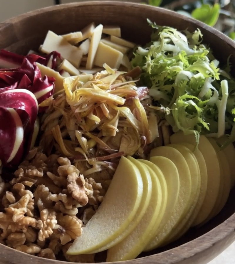 Insalata di carciofi marinati ricetta