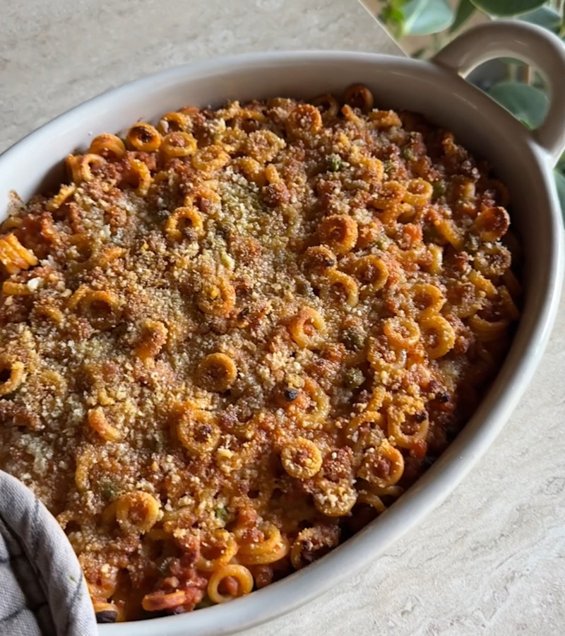 Anelletti al forno ricetta