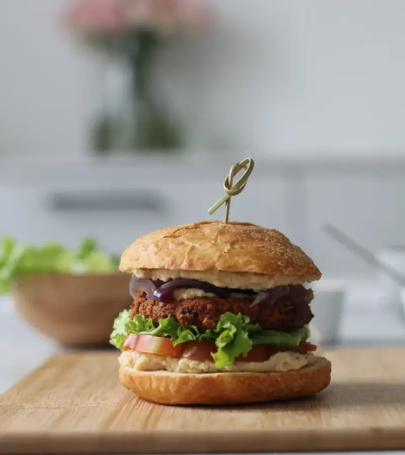 Burger di fagioli rossi ricetta