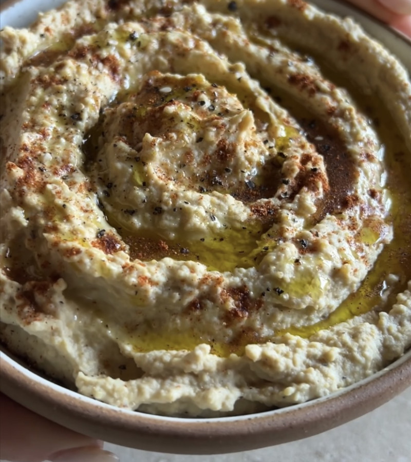 Hummus arrosto ricetta