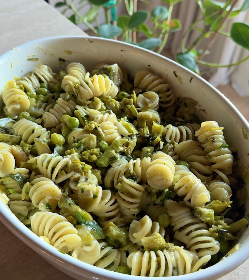 Green goddess pasta ricetta