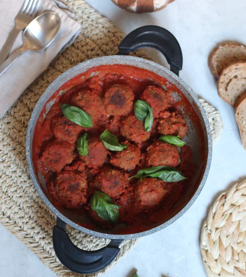 Polpette di lenticchie al sugo ricetta