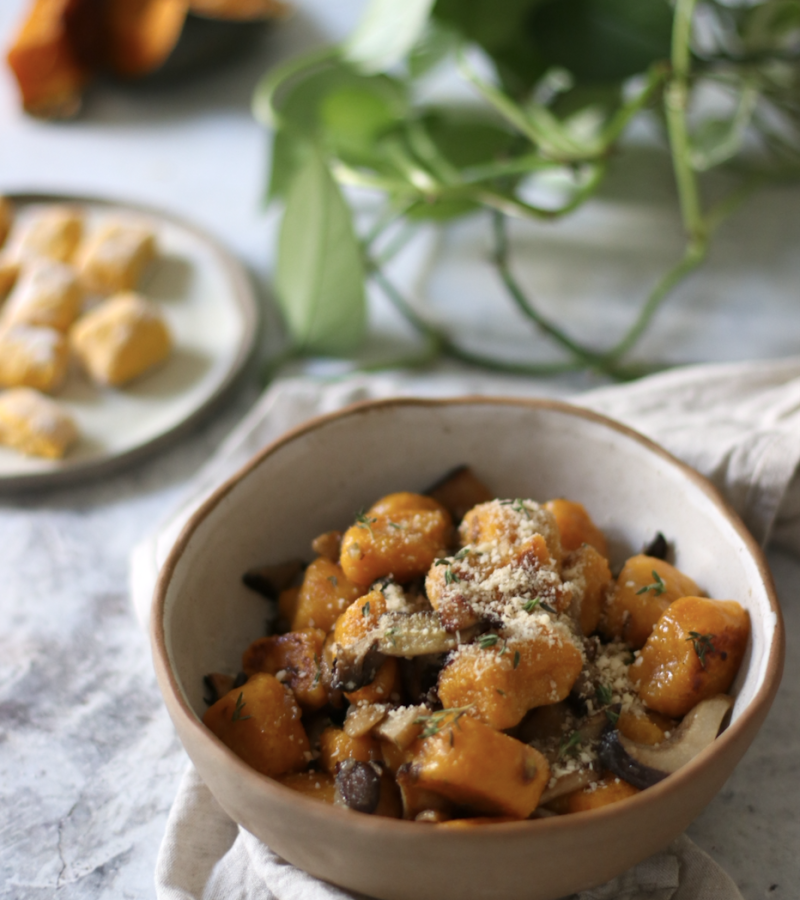 Gnocchi vegan alla zucca ricetta