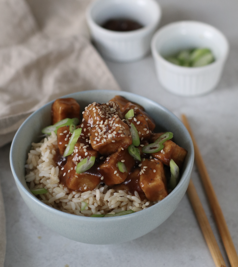 Bocconcini di tofu in agrodolce ricetta