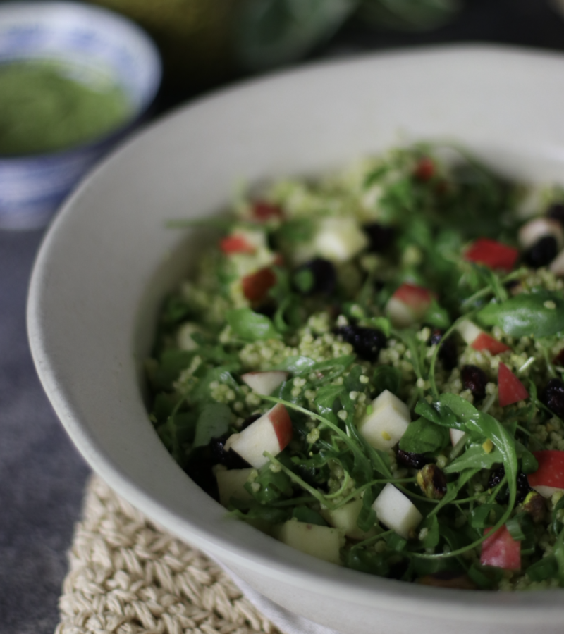 Insalata di cous cous e rucola ricetta