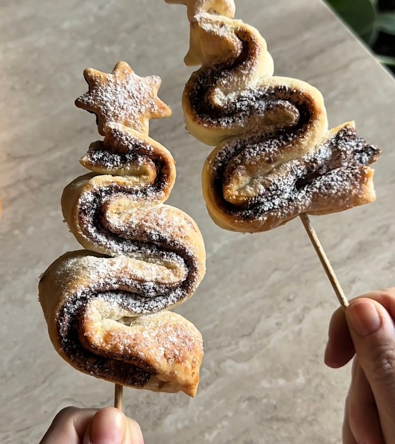 Alberelli di sfoglia ricetta