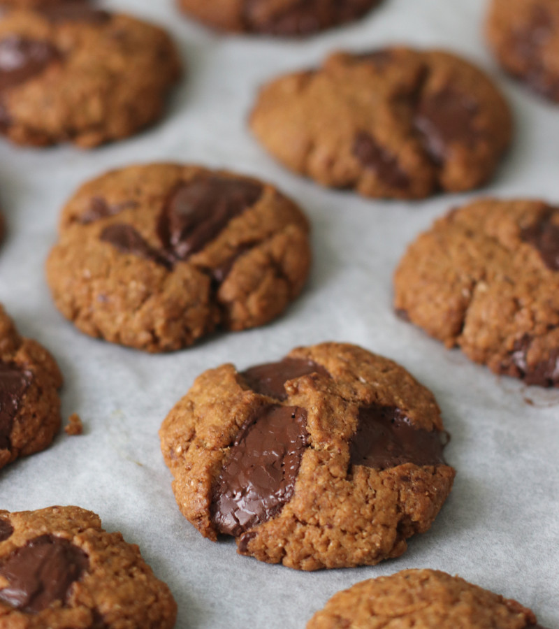 Cookies americani vegani ricetta