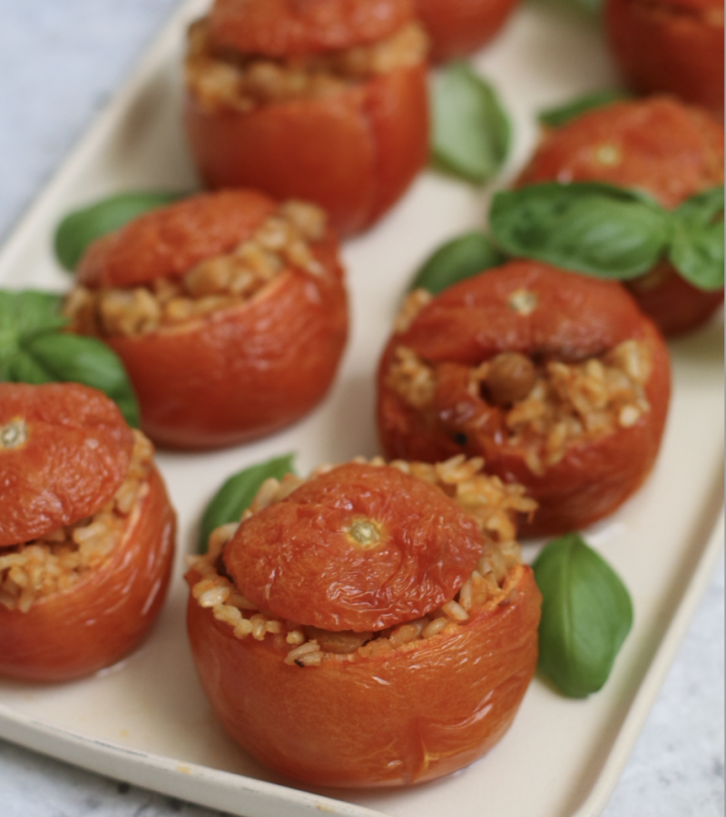Pomodori ripieni vegan ricetta