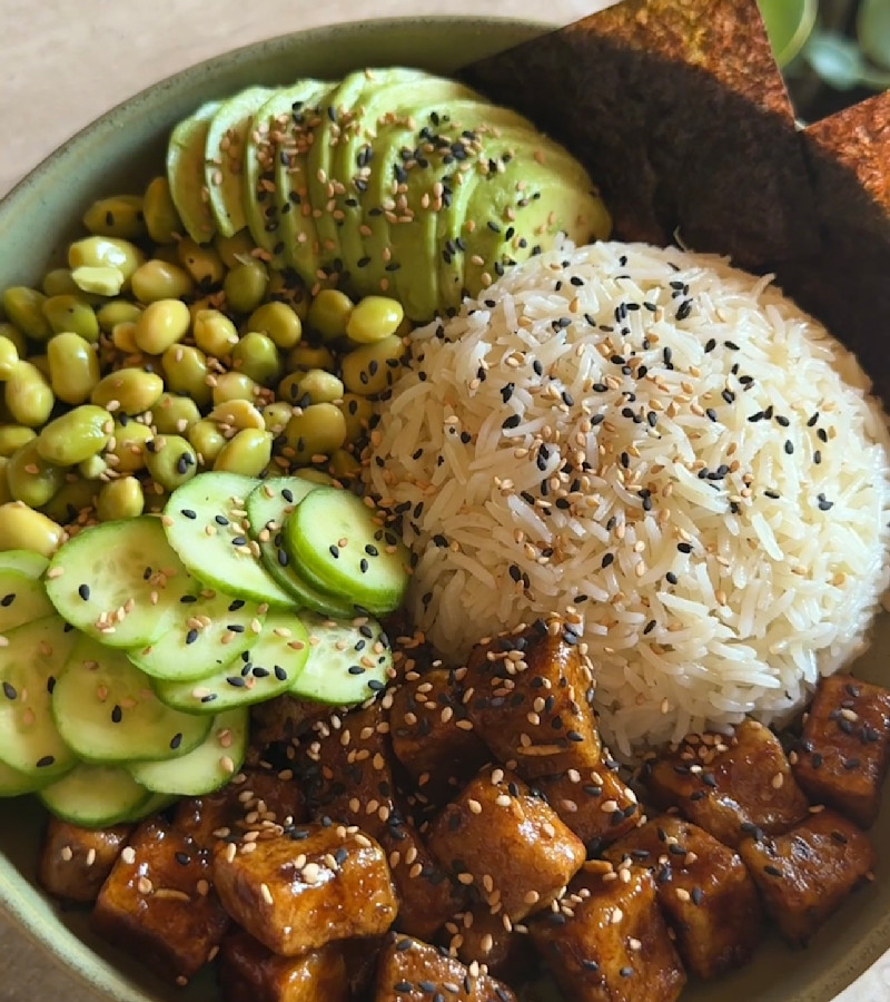 Tofu bowl ricetta