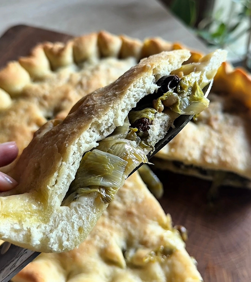 Pizza di scarola ricetta