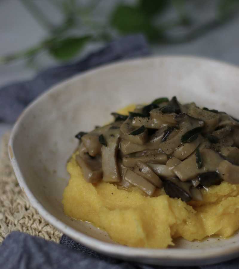 Polenta e funghi ricetta