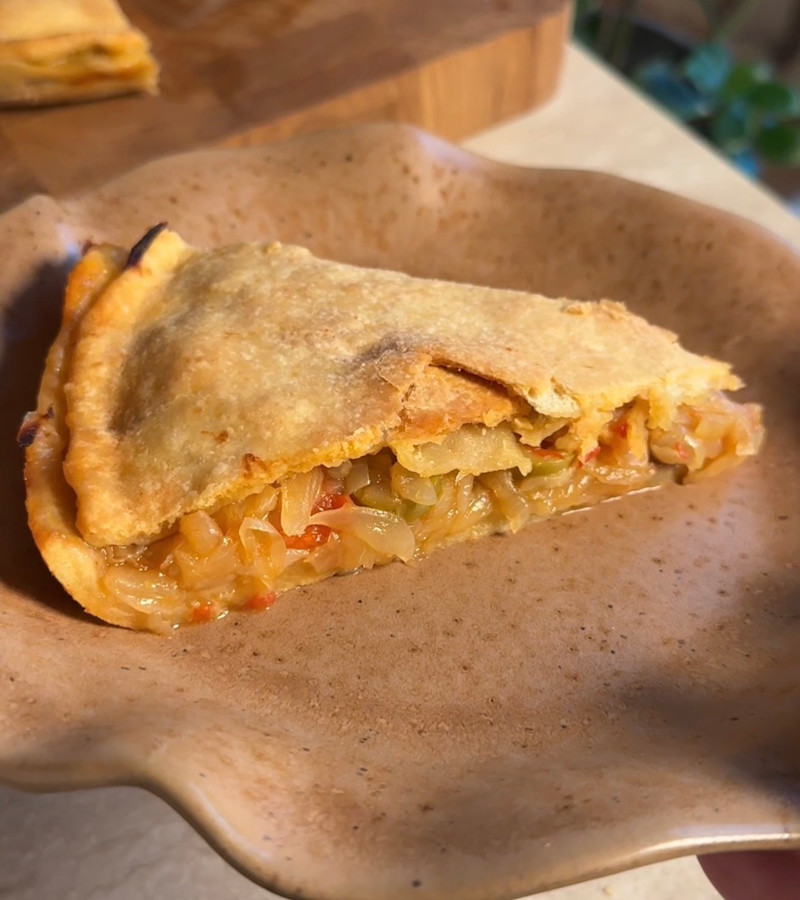 Calzone di cipolle ricetta