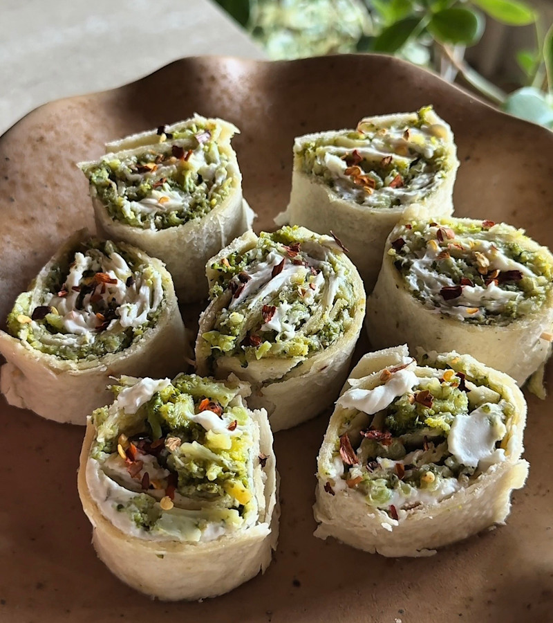 Mini roll ai broccoli ricetta