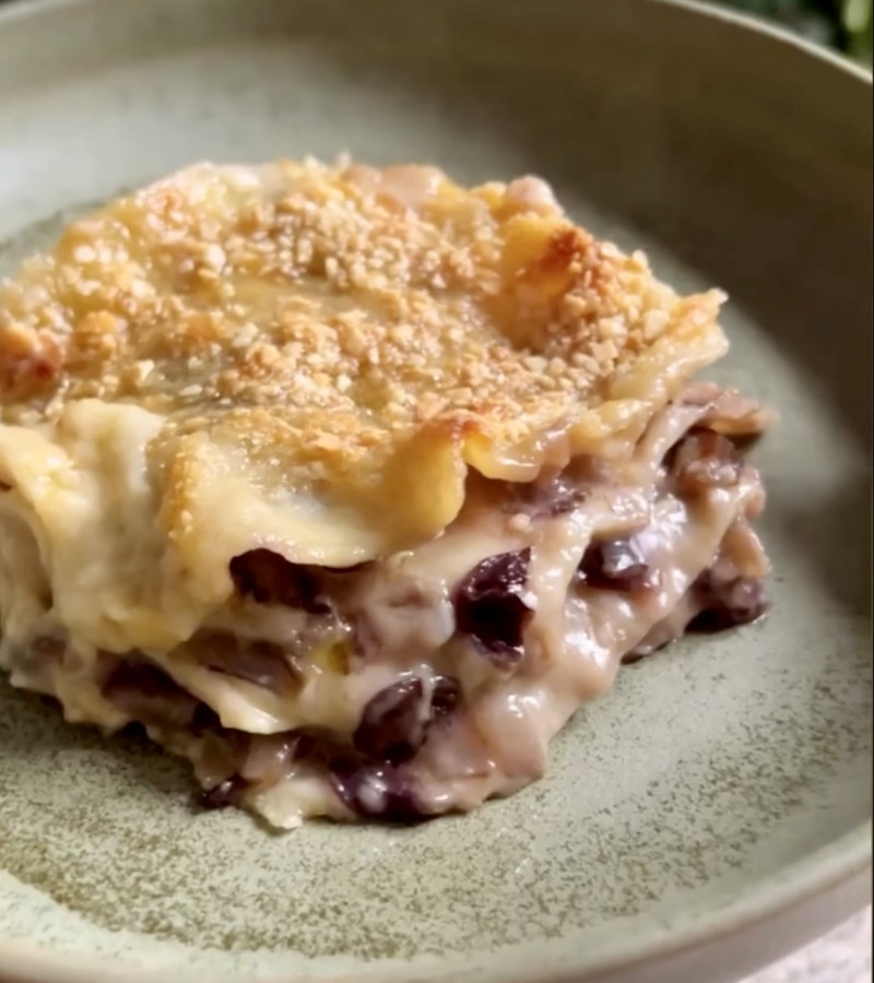 Lasagna al radicchio tardivo ricetta