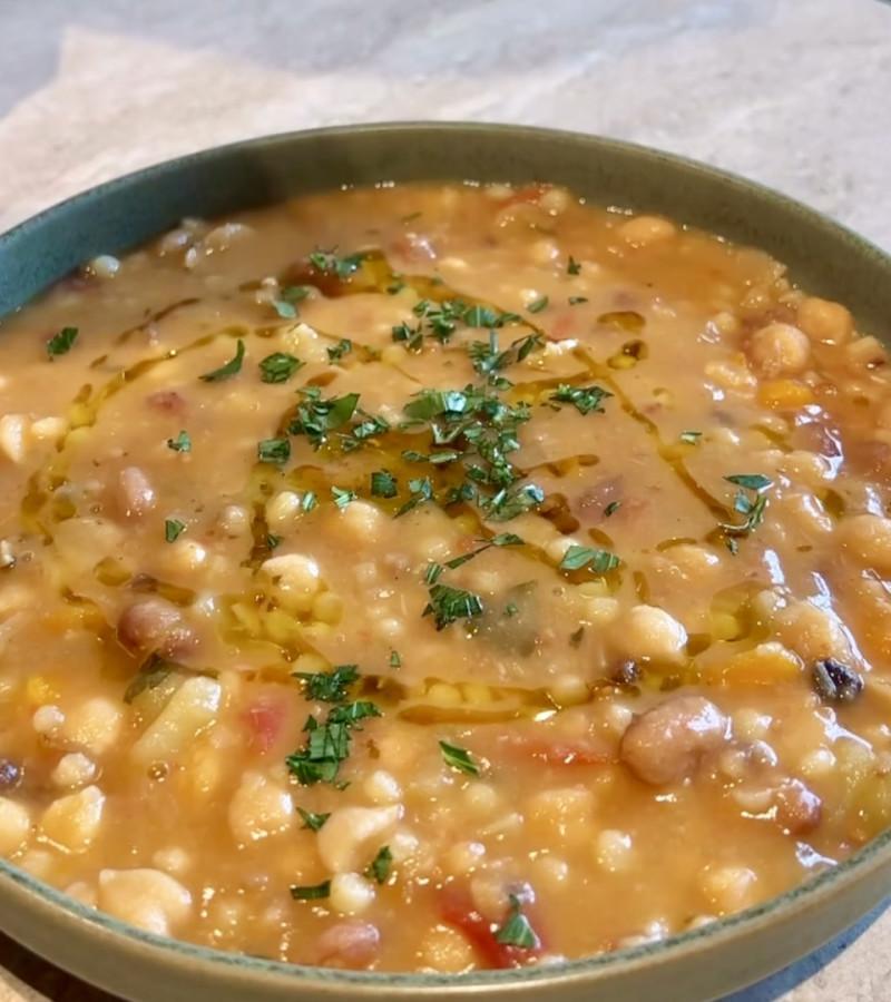 Minestrone della longevità ricetta