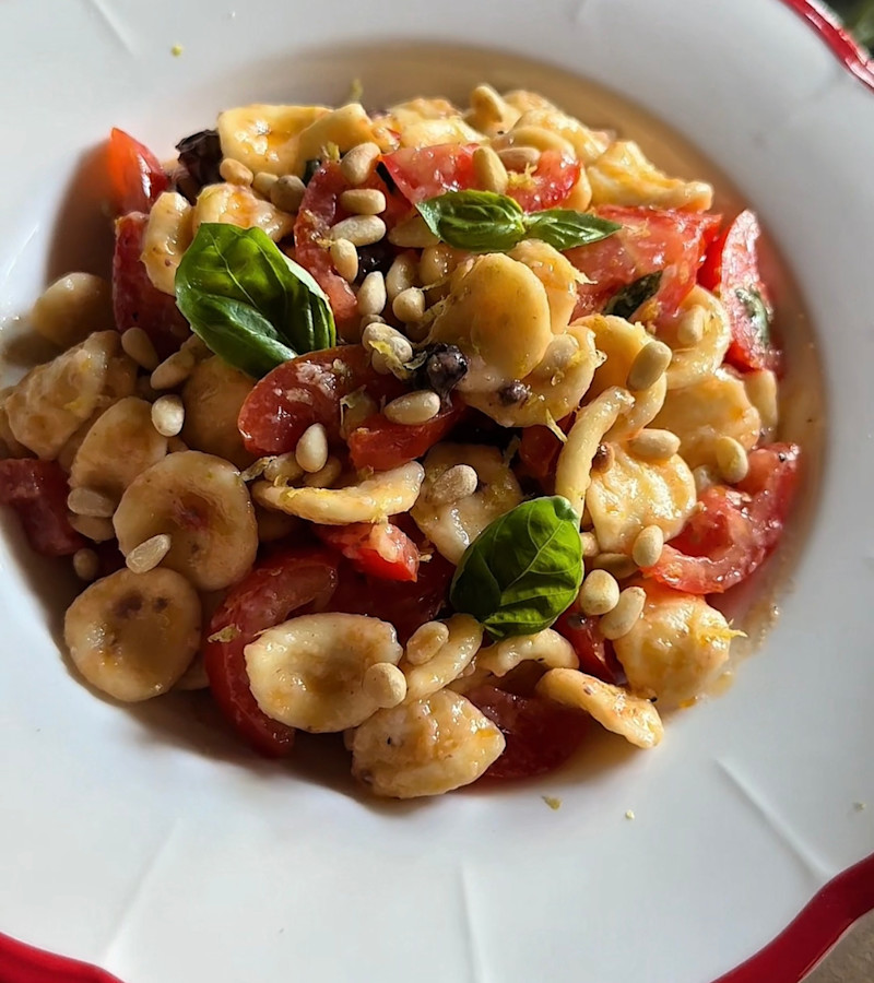 Orecchiette alla crudaiola ricetta