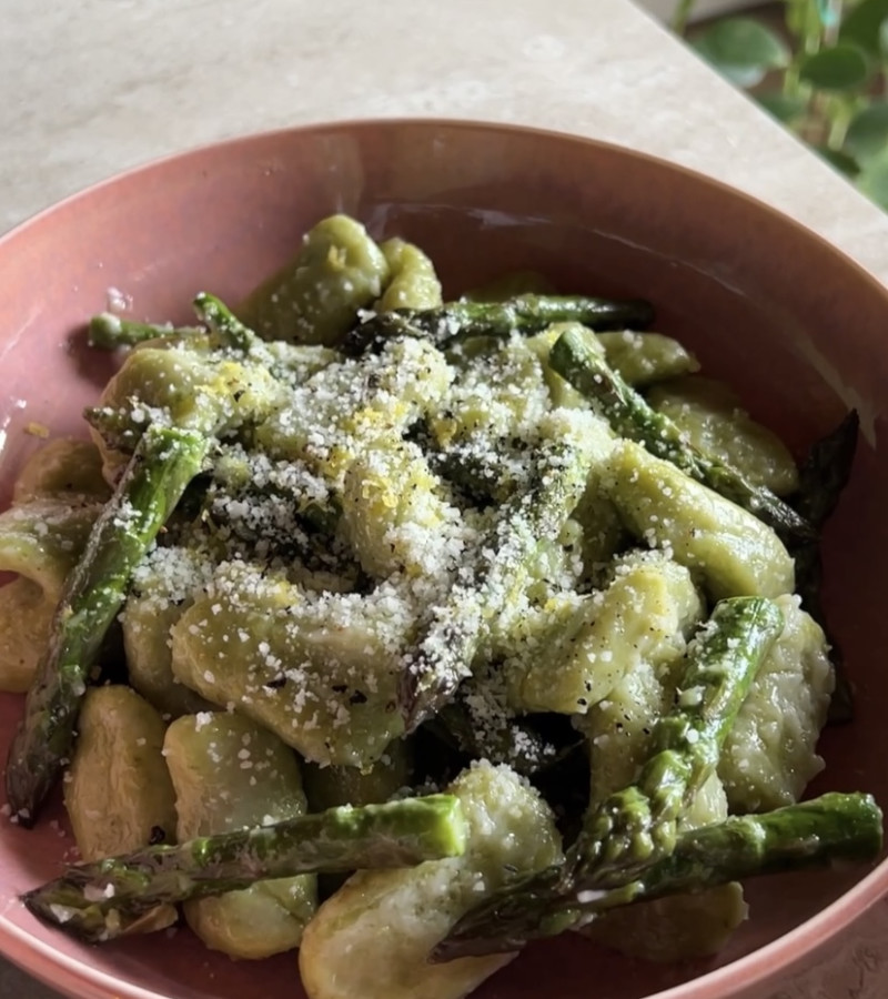 Gnocchi agli asparagi ricetta