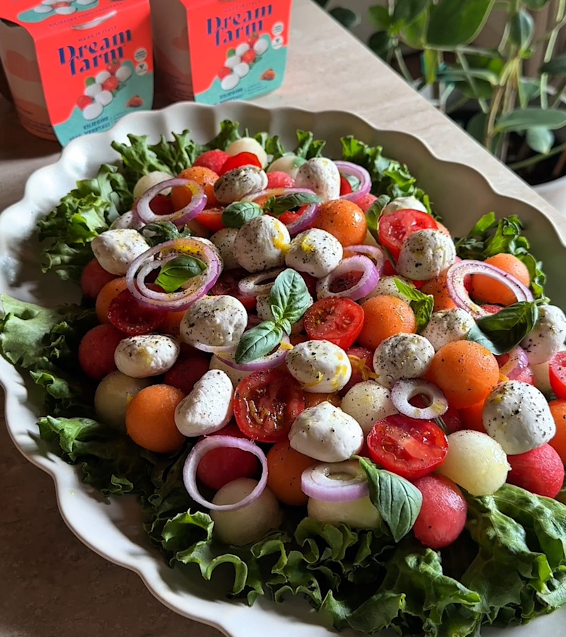 Melon salad ricetta