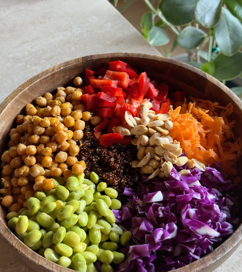 Insalata arcobaleno ricetta