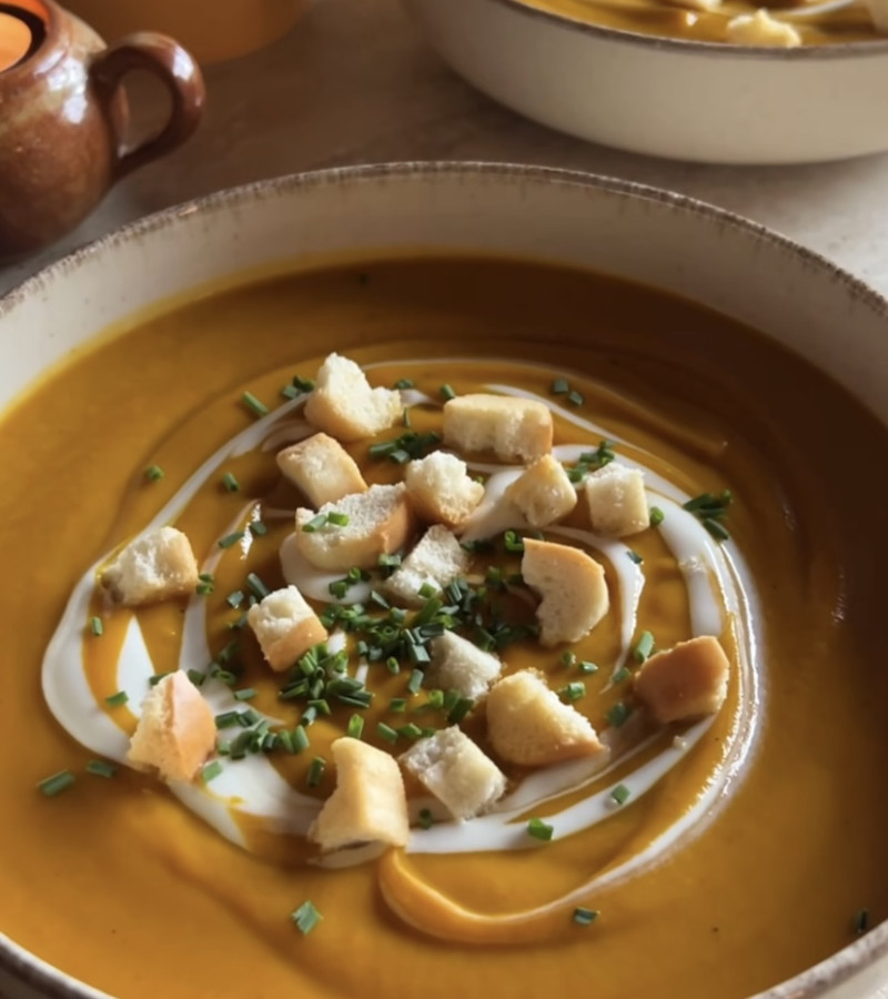 Vellutata di zucca, patate e carote ricetta