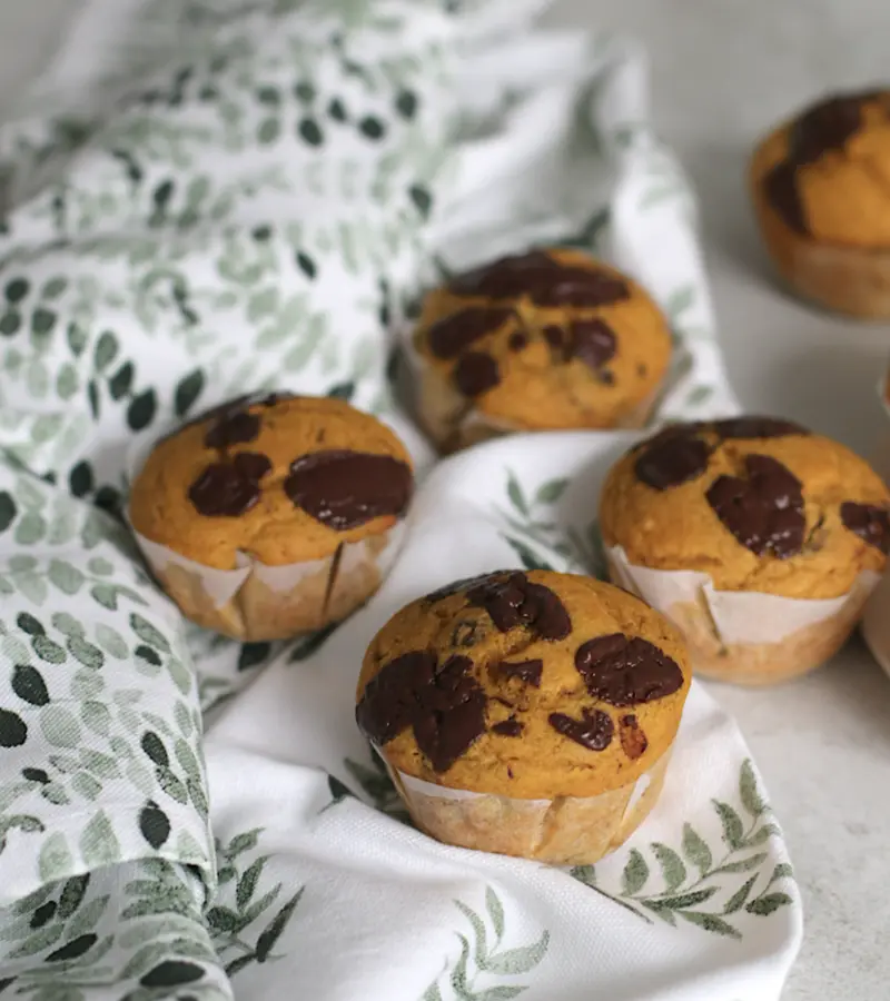 Muffin vegani alla zucca ricetta