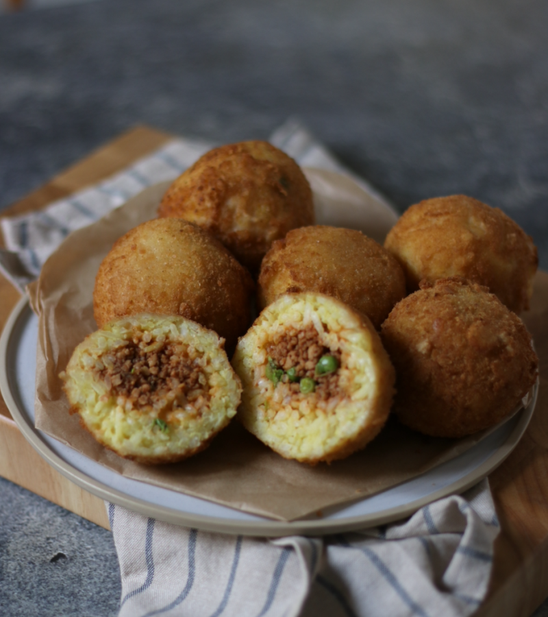 Arancini vegani ricetta