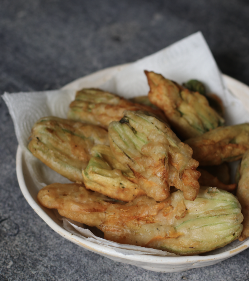 Fiori di zucca fritti ricetta