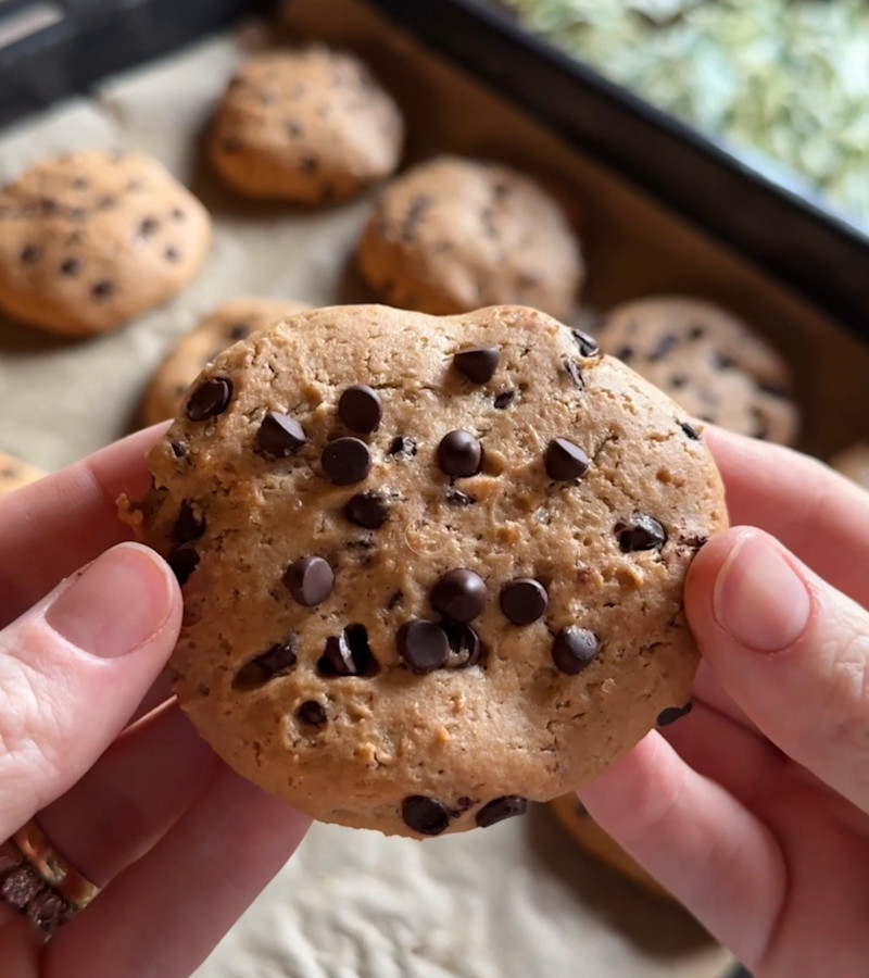 Cookies al banana bread ricetta