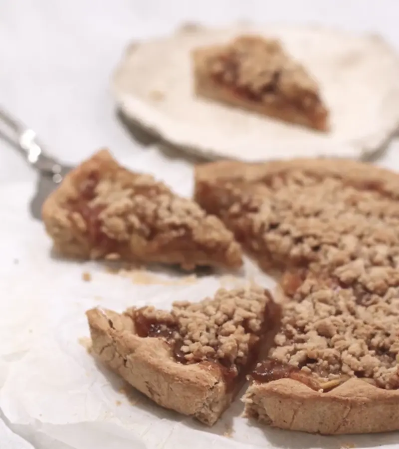 Torta crumble di mele ricetta