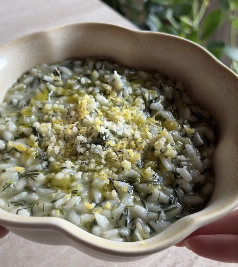 Risotto agli agretti ricetta