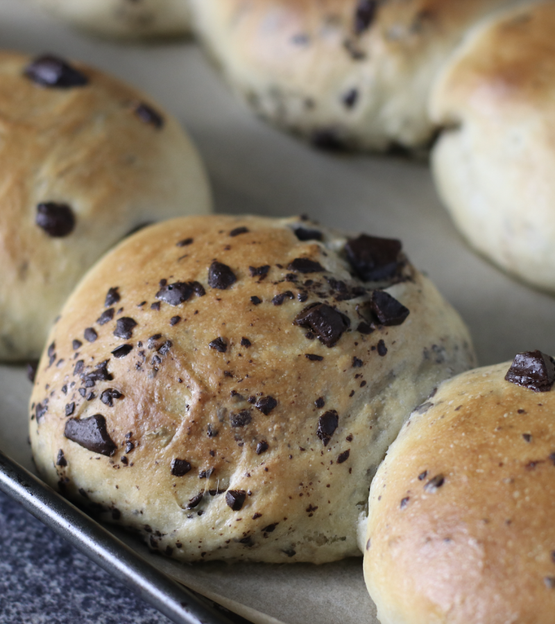 Panini morbidi al cioccolato ricetta