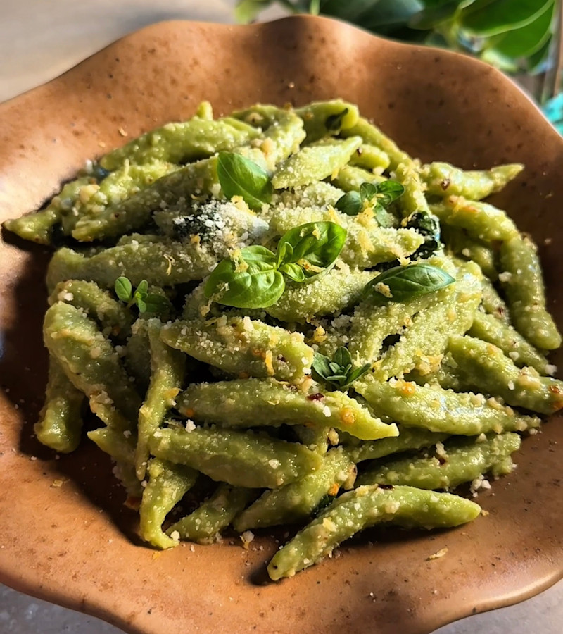 Pasta di piselli ricetta