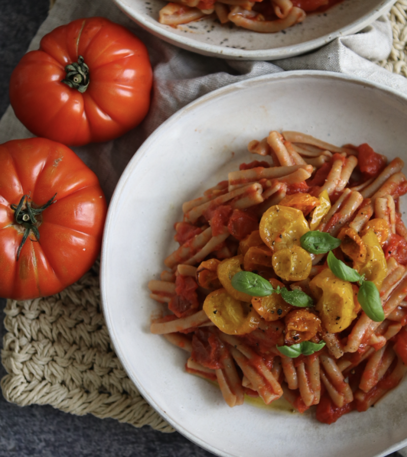 Pasta ai 4 pomodori ricetta